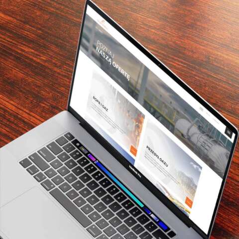 Realizacja strony internetowej CraftCMS dla przemysłu
