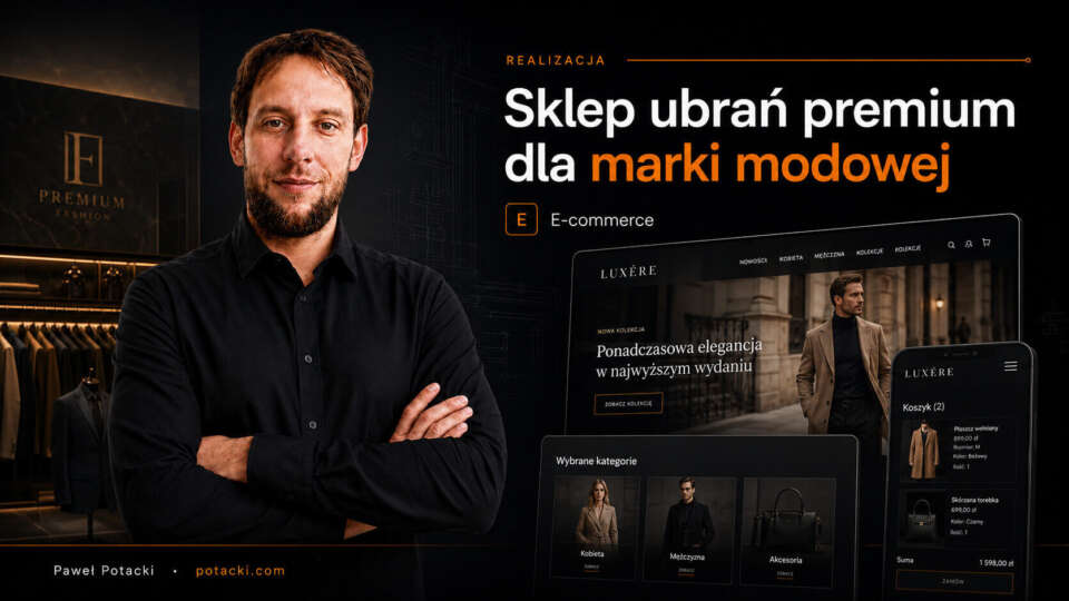 Sklep modowy WooCommerce | Paweł Potacki