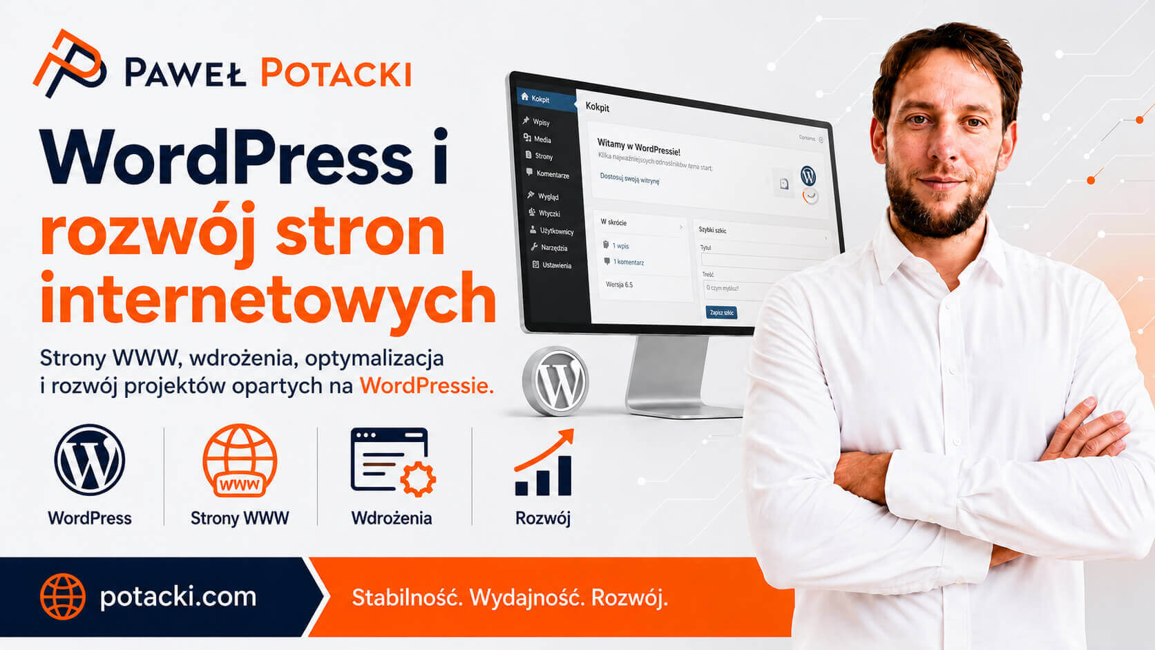 WordPress i rozw&oacute;j stron internetowych: wdrożenia, optymalizacja oraz dalszy rozw&oacute;j
